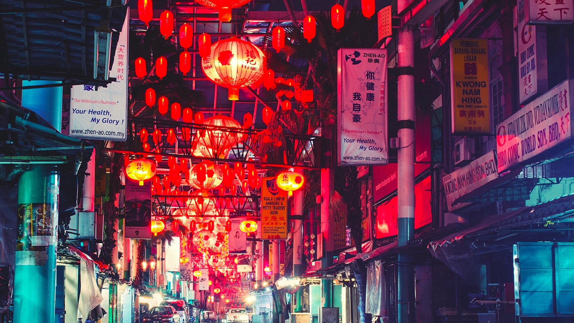 风景大片,城市夜景