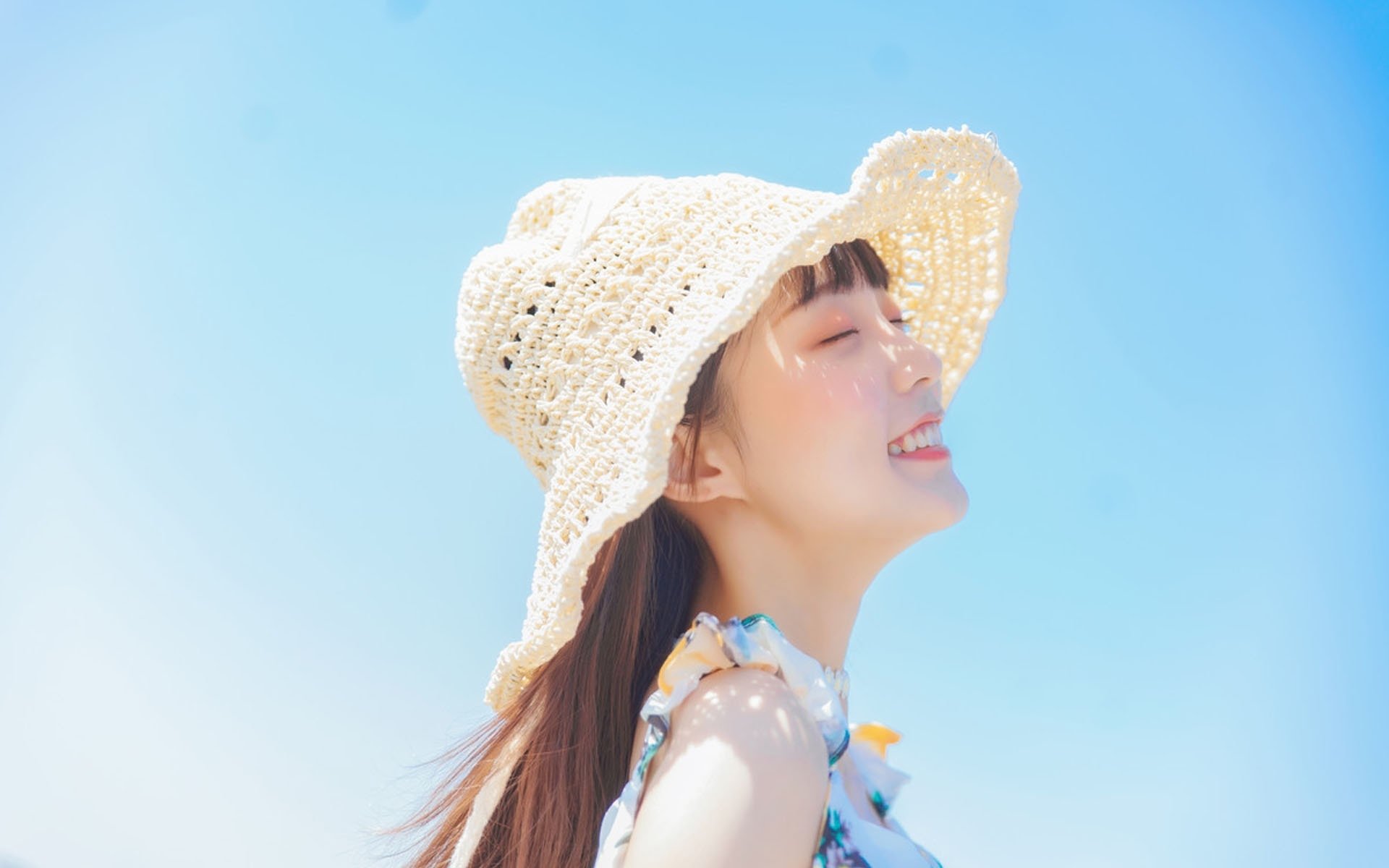 美女模特,小清新