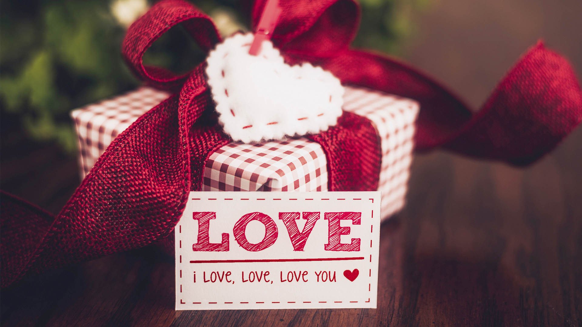 爱情美图,心,礼物