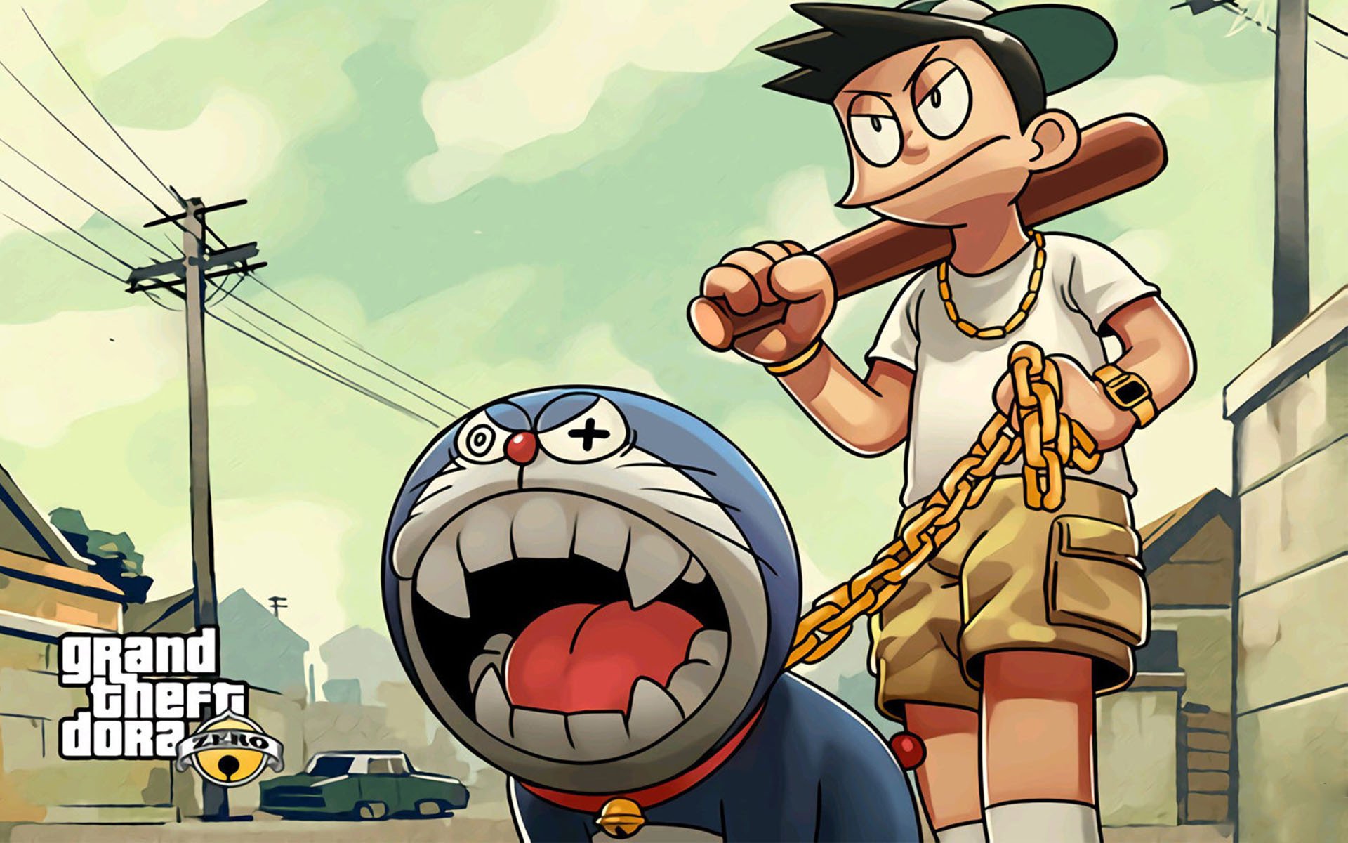 炫酷时尚,叮当猫,大雄