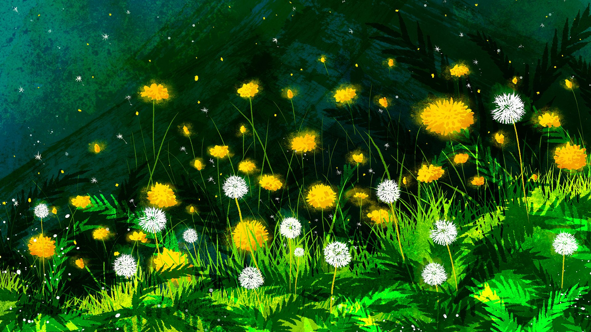 小清新,护眼壁纸,绿叶