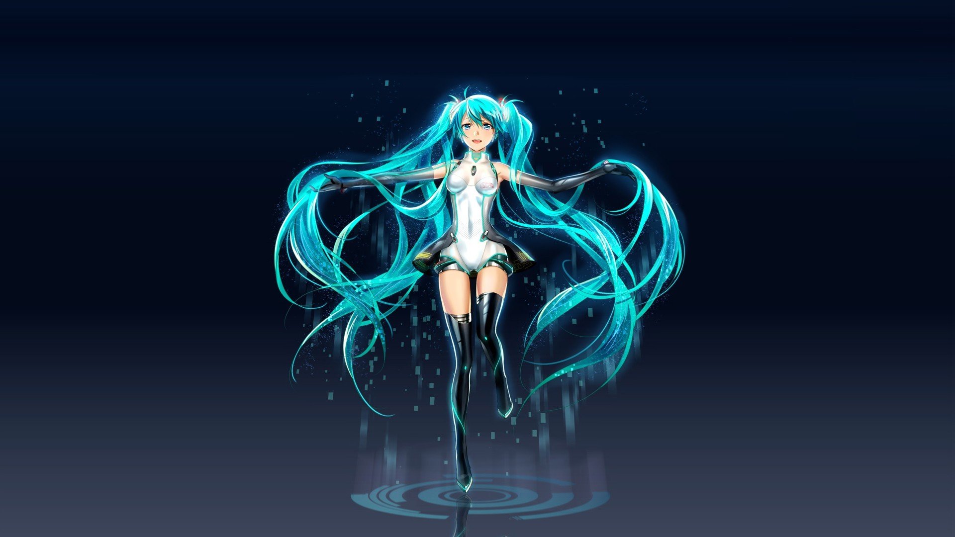 卡通人物,初音,初音未来