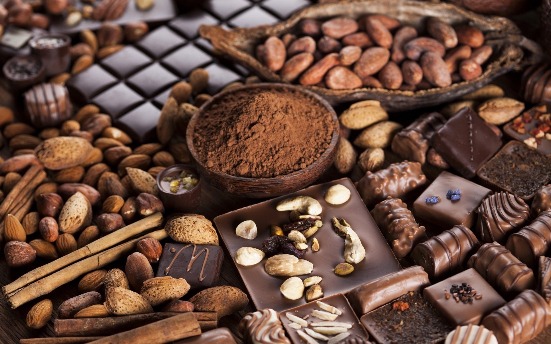 巧克力,可可豆,厨房