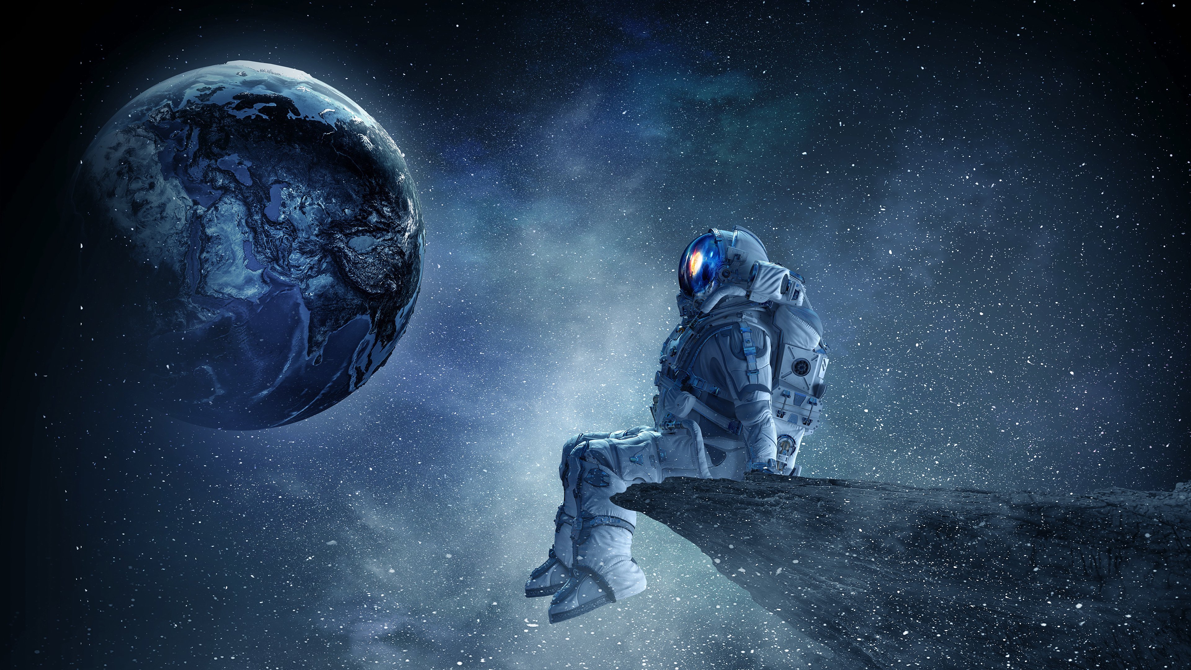 宇航员,星球,太空