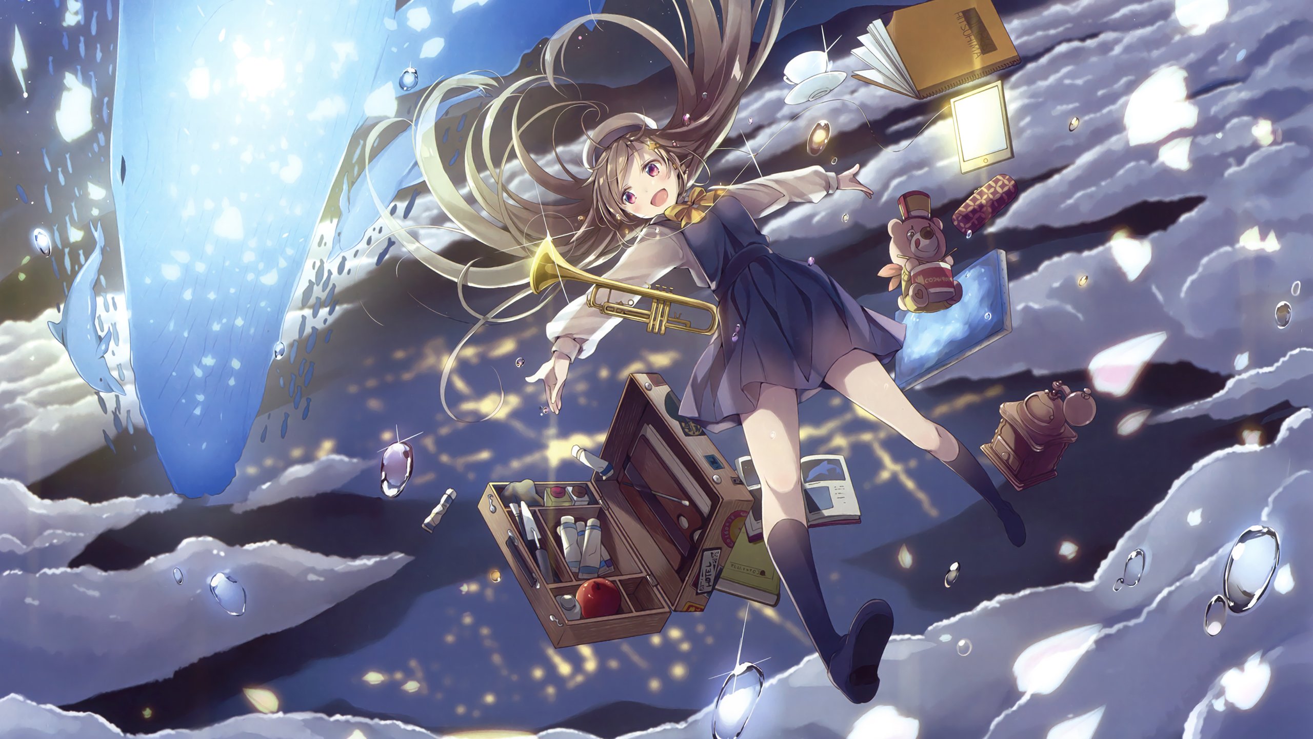 卡通人物,二次元,小熊,童话