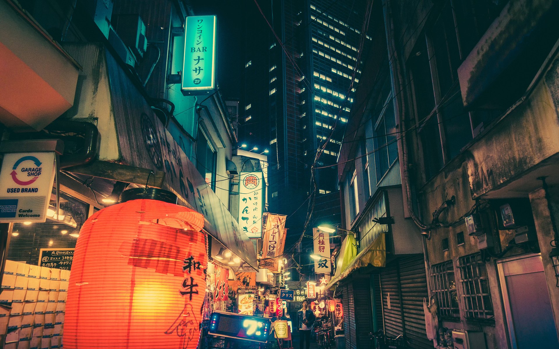 城市夜景,日本