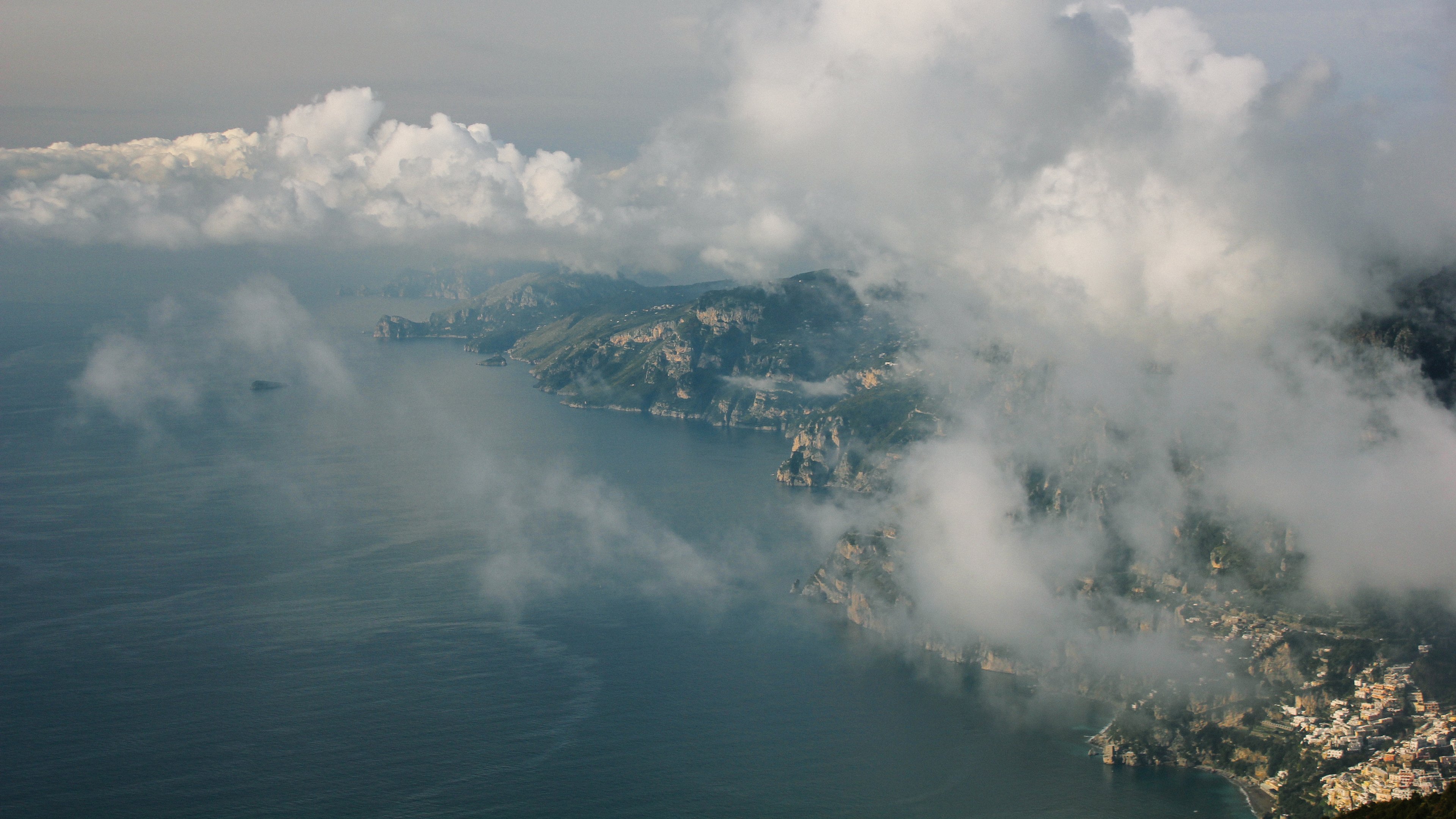 海洋天堂,云雾,海滨