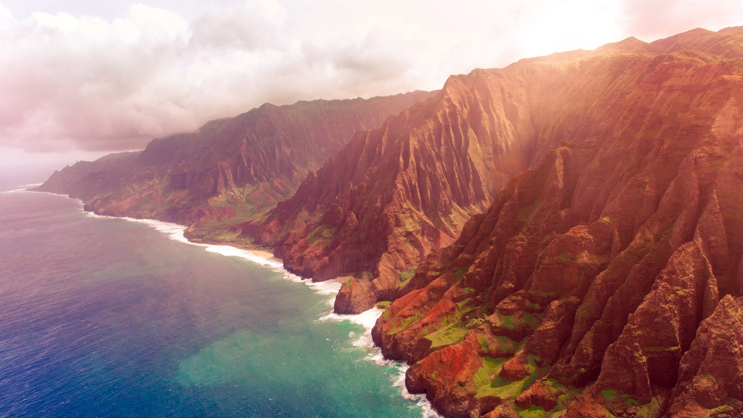 海洋天堂,夏威夷,海岸