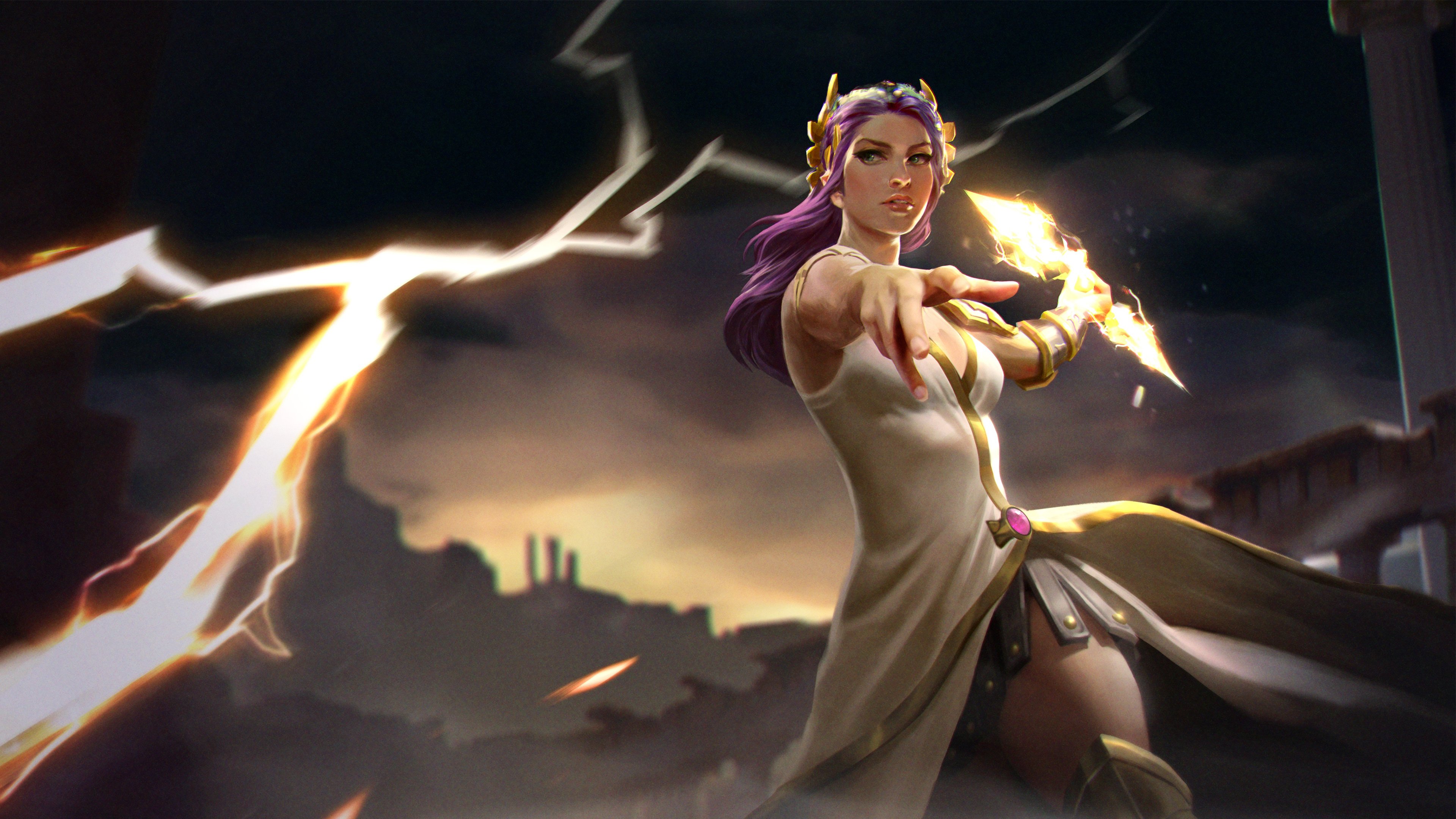 虚荣,魔法,闪电