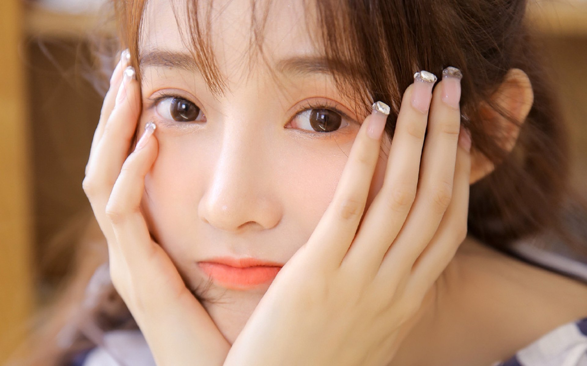 清纯,阳光,笑脸