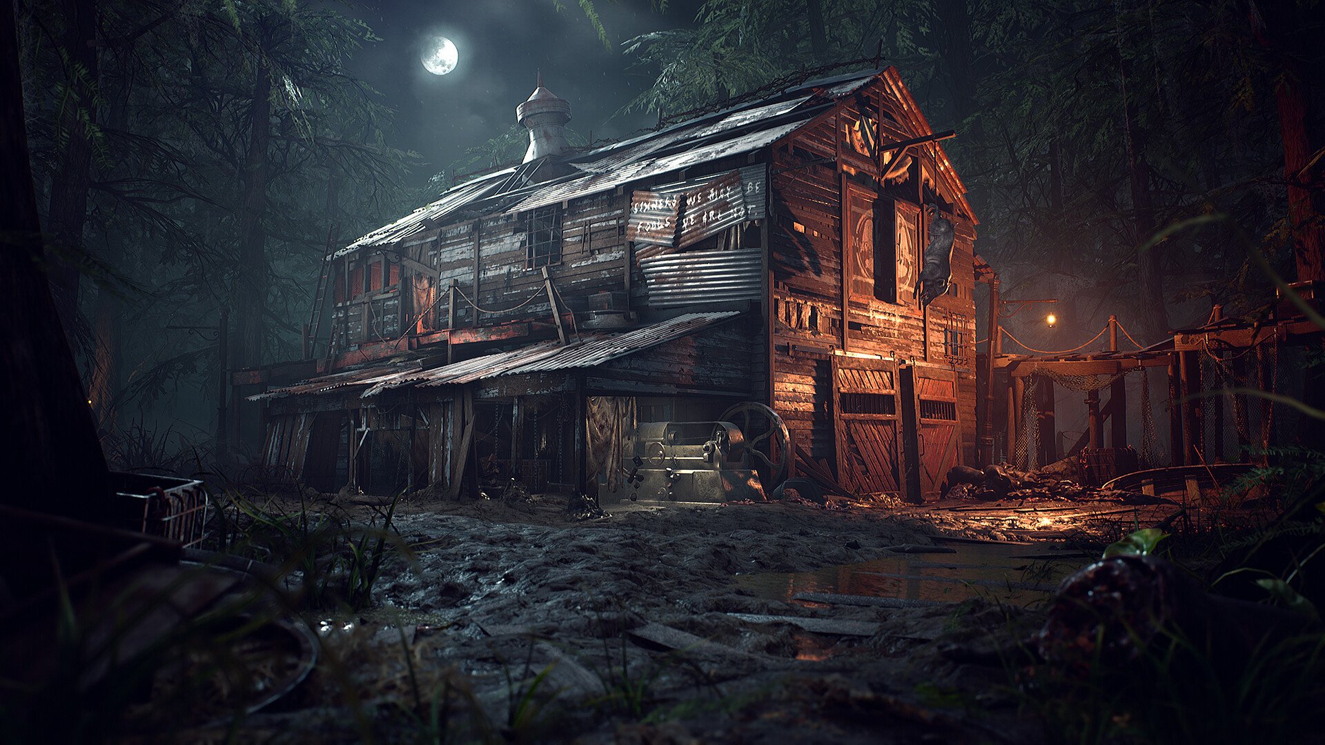 通话,女巫,小屋