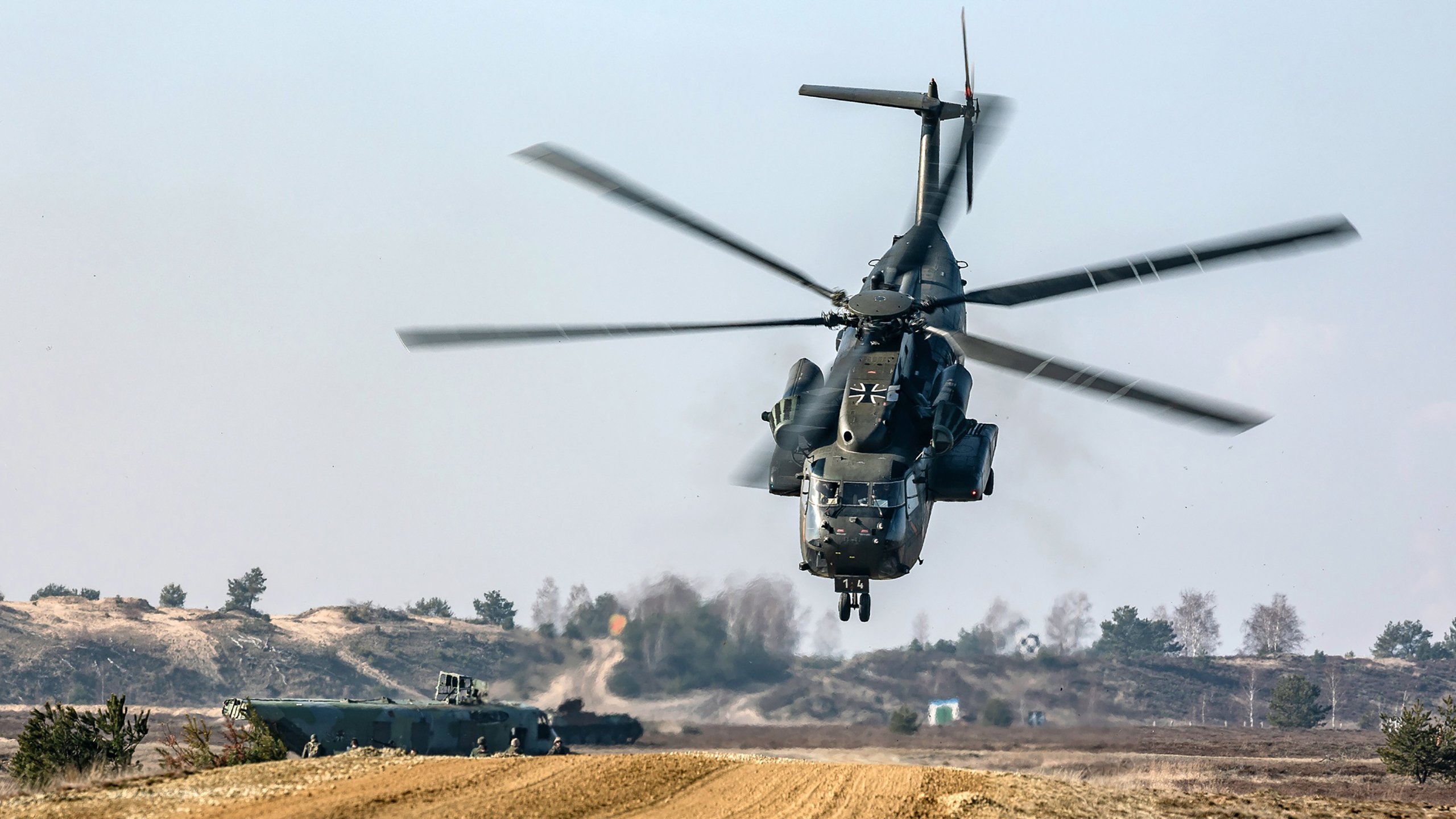 直升飞机,营救,演习