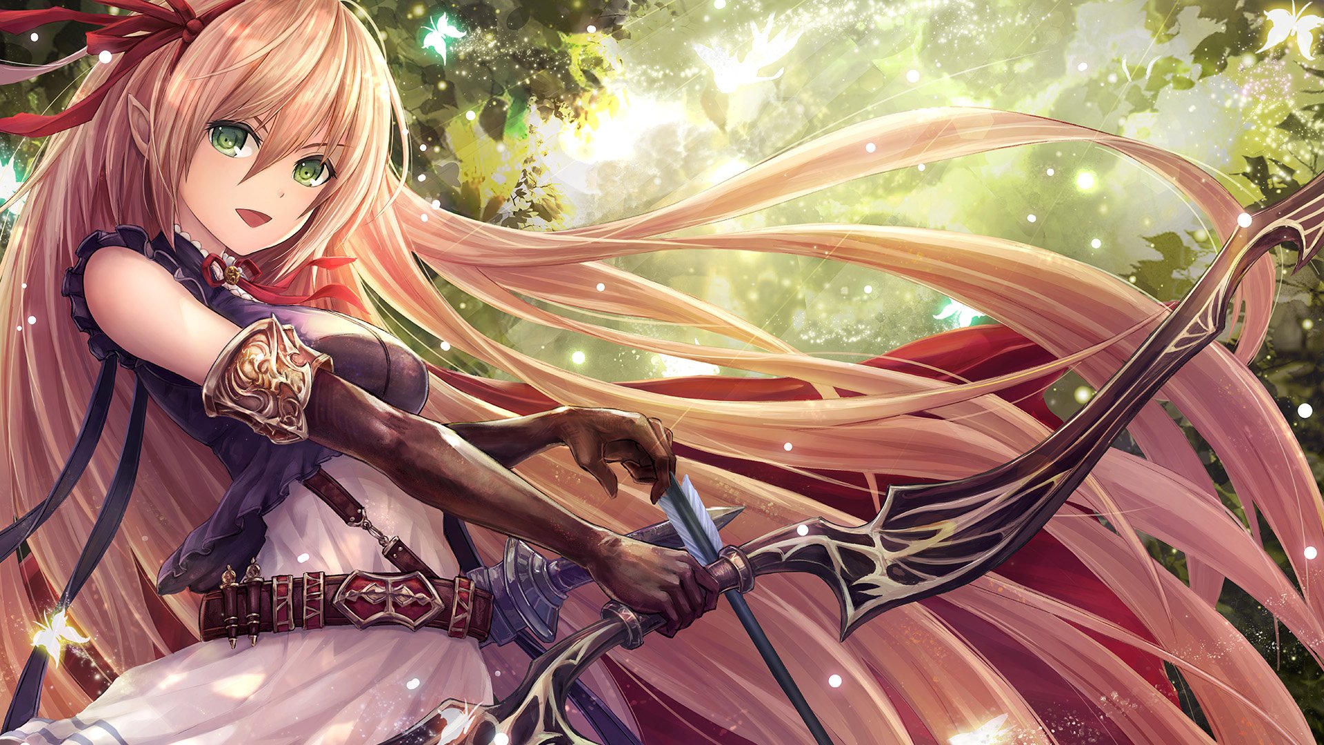 卡通人物,弓箭,二次元