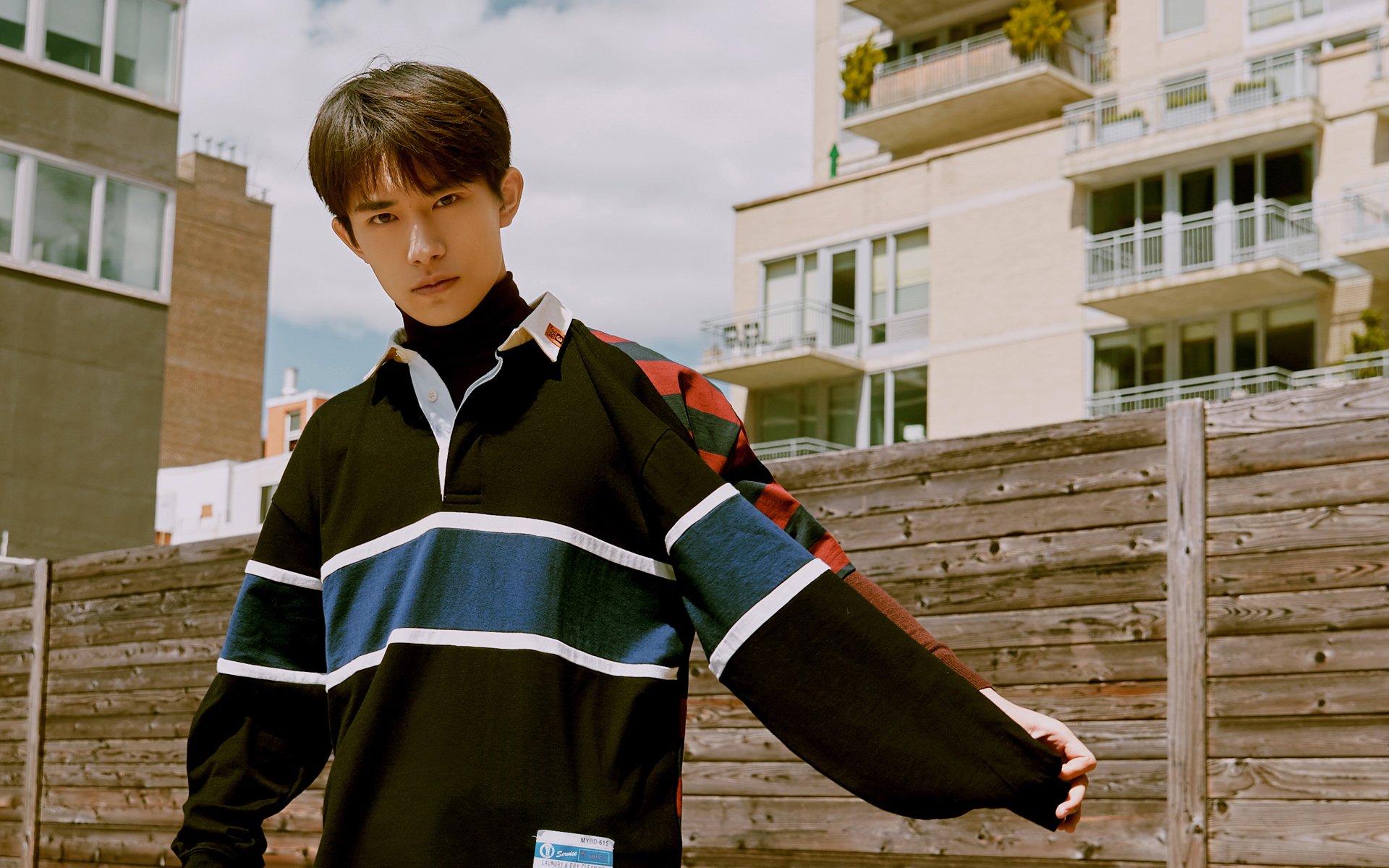 明星风尚,易烊千玺