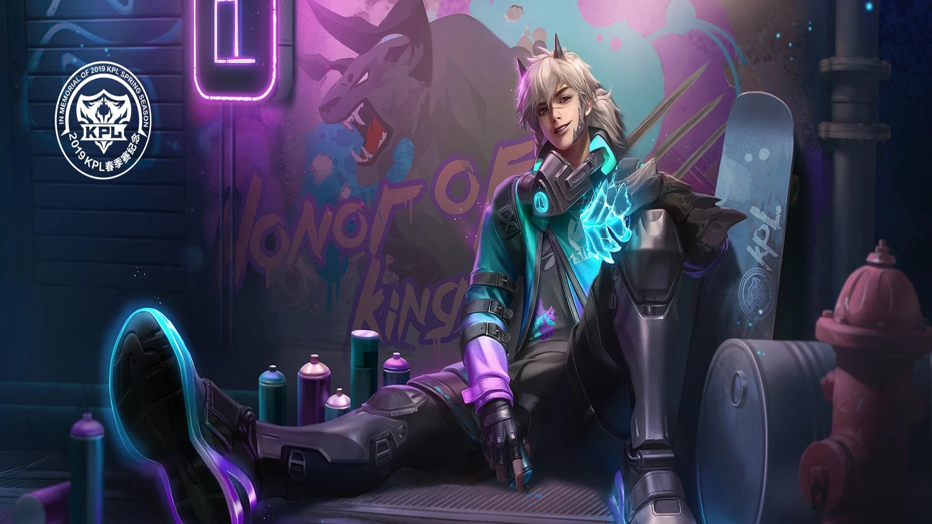 游戏壁纸,王者荣耀,天狼狩猎者裴擒虎