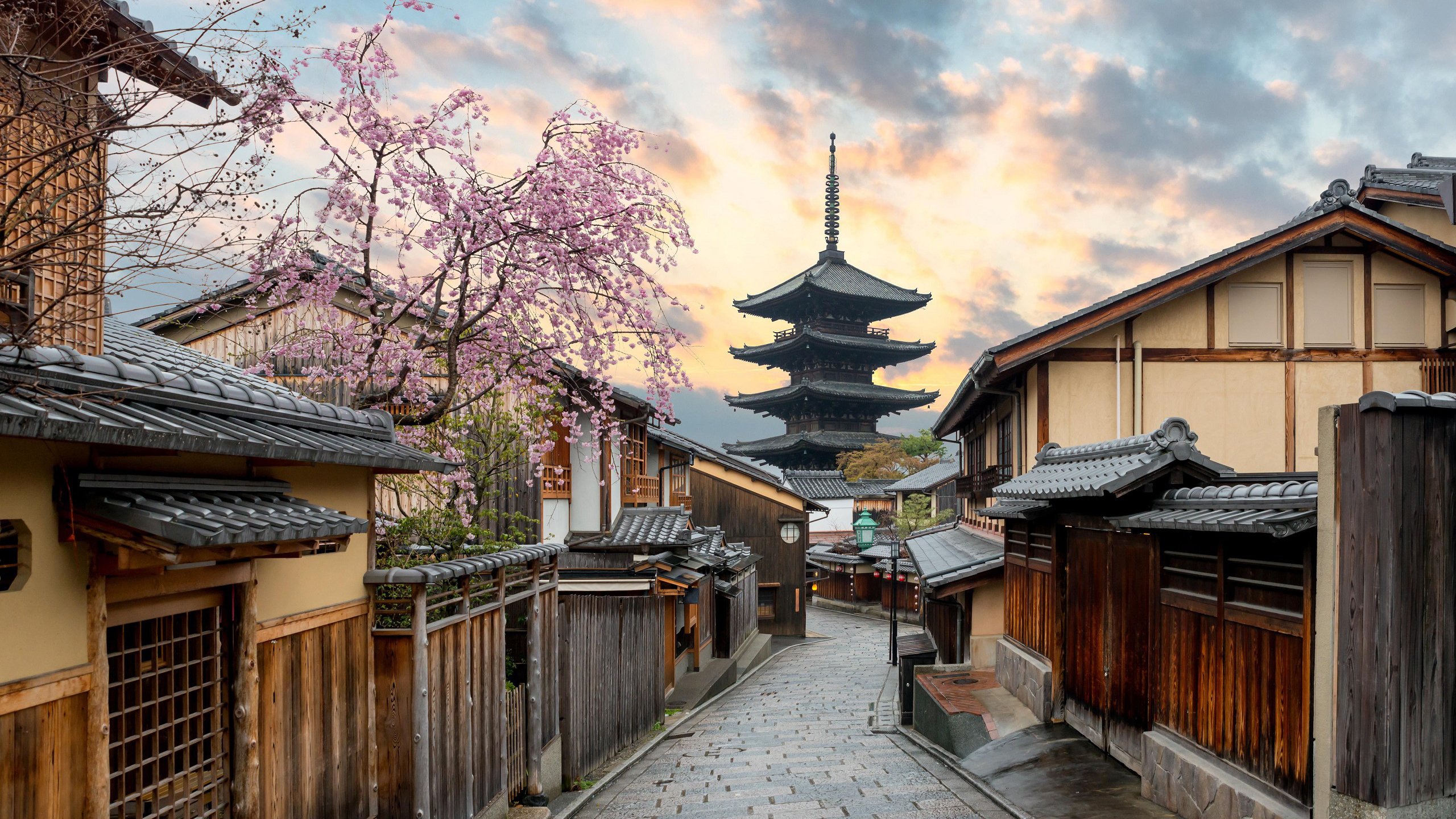 日本,街道,民居